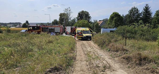 Ciągnik przygniótł 60-latka w lesie! Tragiczna śmierć pod Grudziądzem