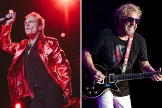 David Lee Roth kpi z Sammy'ego Hagara na koncercie. Poszło o... sen z duchem Eddiego Van Halena 