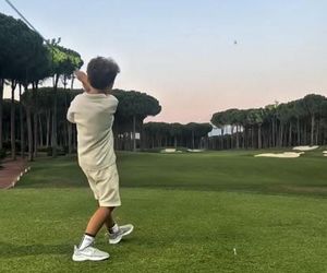 Wojciech Szczęsny uczy Liama nietypowego sportu