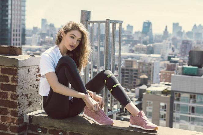 Gigi Hadid w kampanii Reebok 2017