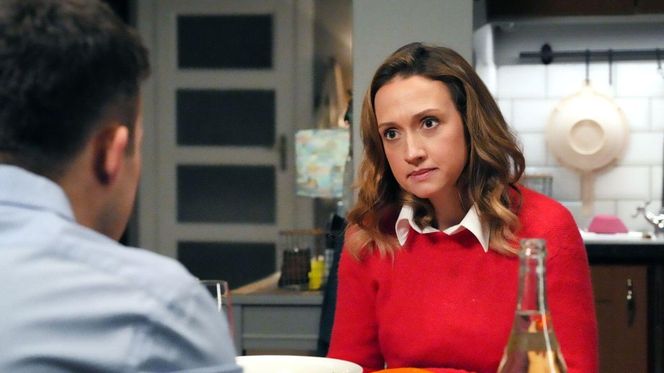 Barwy szczęścia odc. 3219. Asia (Anna Gzyra), Ignacy (Olaf Staszkiewicz)