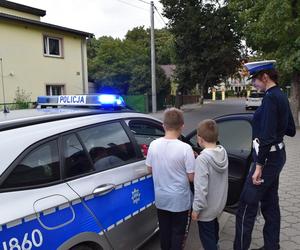 Policjanci odwiedzili Asię