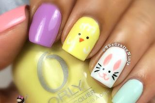  Manicure na Wielkanoc