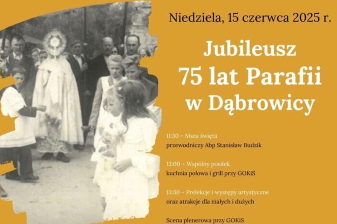 Lubelskie - uroczystości 75-lecia parafii w Dąbrowicy [AUDIO]