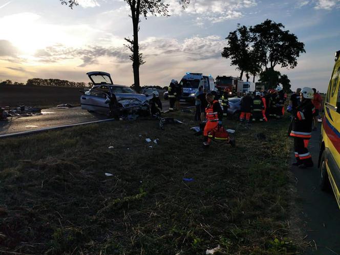 Groźny wypadek w Kotomierzu pod Bydgoszczą. 8 osób rannych!