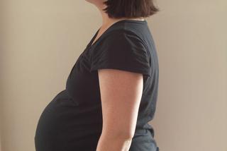 37 tydzień ciąży - brzuch