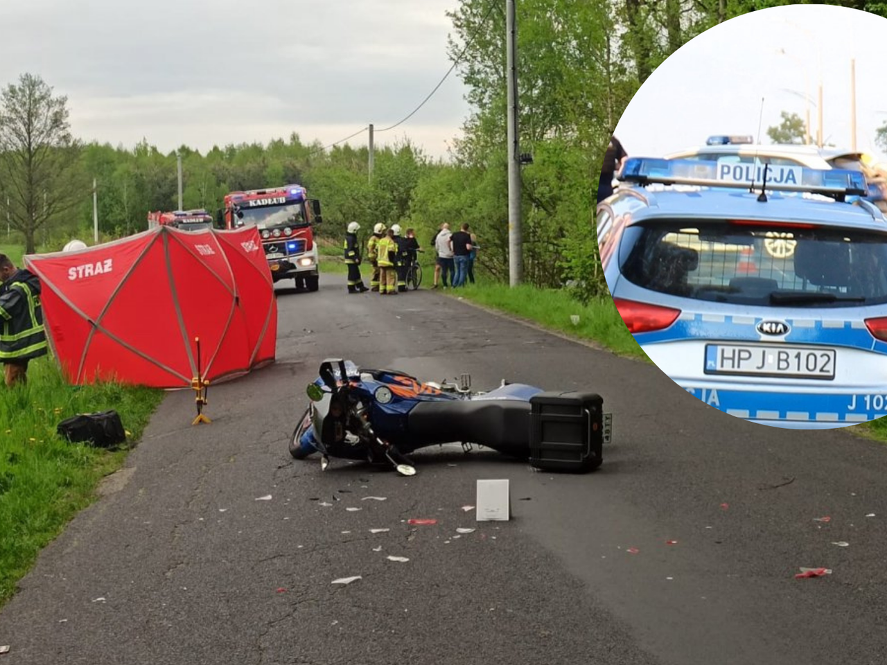 Policja do MOTOCYKLISTÓW! Mocne słowa po kolejnych zgonach na opolskich drogach [ZDJĘCIA]