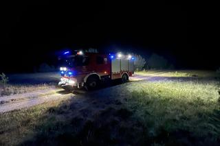 Niezidentyfikowany obiekt latający miał spaść pod Szczytnem. W akcji policja i straż pożarna [ZDJĘCIA]
