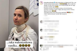 Joanna Koroniewska - walentynki pod tlenem