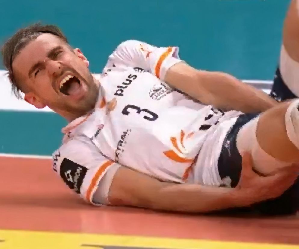 Siatkówka, Jakub Popiwczak, kontuzja, Jastrzębski Węgiel