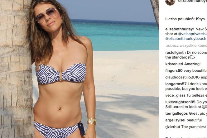 Elizabeth Hurley w bikini