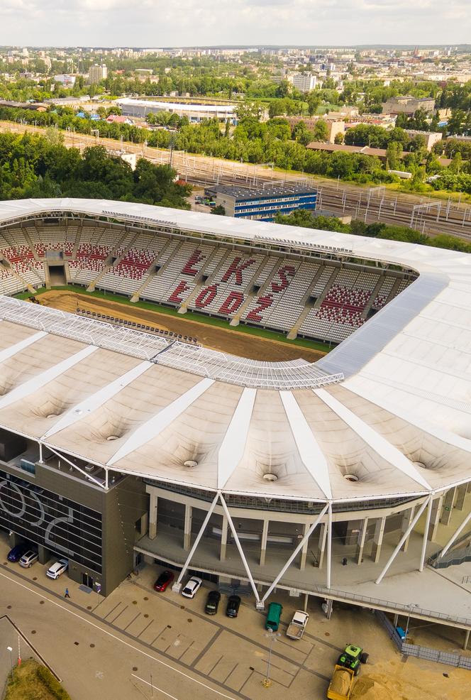 Stadion ŁKS-u będzie niczym Narodowy! Trwa wymiana murawy