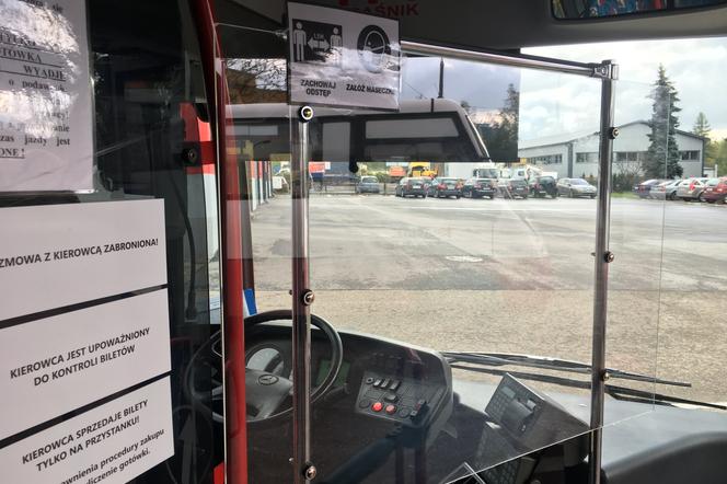 MPK w Kraśniku przypomina o limitach w autobusach oraz o obowiązku noszenia maseczek