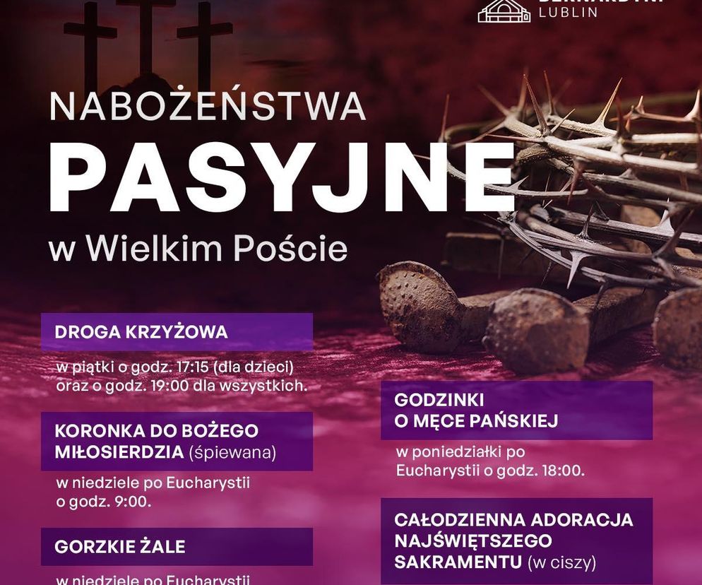Nabożeństwa w Wielkim Poście
