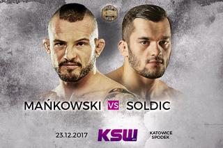 KSW 41: Roberto Soldic to nowy rywal Borysa Mańkowskiego