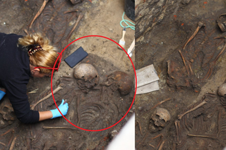 Archeolodzy w szoku! Przytulone szkielety pod kościołem w Opolu. Odkrycie na skalę Europy?! [WIDEO]