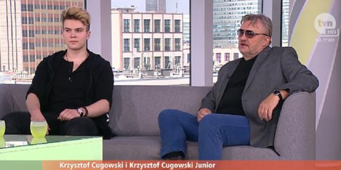 Krzysztof Cugowski i Krzysztof Cugowski Junior w Dzień Dobry TVN