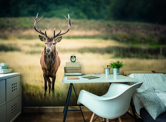 Jeleń we wnętrzu – od kiczu do ulubionego motywu dekoracji