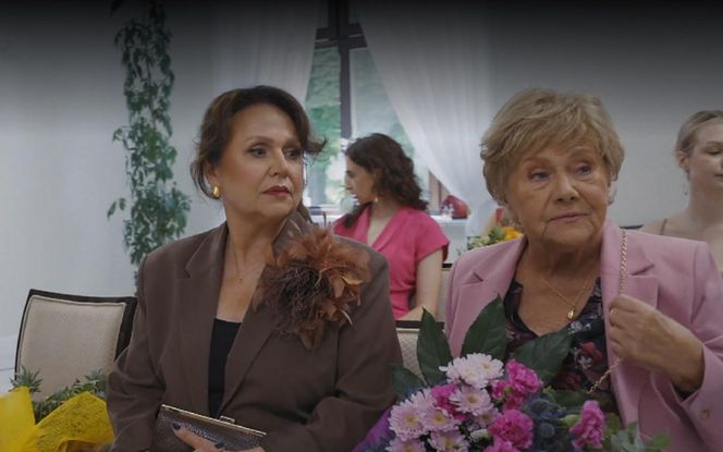 M jak miłość odc. 1890. Marysia (Małgorzata Pieńkowska), Barbara (Teresa Lipowska)