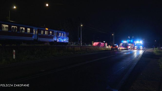 Tragiczny wypadek na torach w Poroninie