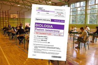 Matura próbna 2025 z biologii rozszerzona. Odpowiedzi PDF + arkusze CKE wtorek 10 grudnia