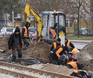 Remont torowiska na ul. Toruńskiej w Bydgoszczy. Wiemy, kiedy tramwaje wrócą na stałe trasy