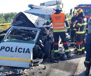 Tragedia na Słowacji. Polska ciężarówka wjechała w służby