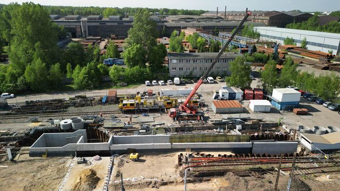 Przebudowa stacji kolejowej Katowice Zawodzie 