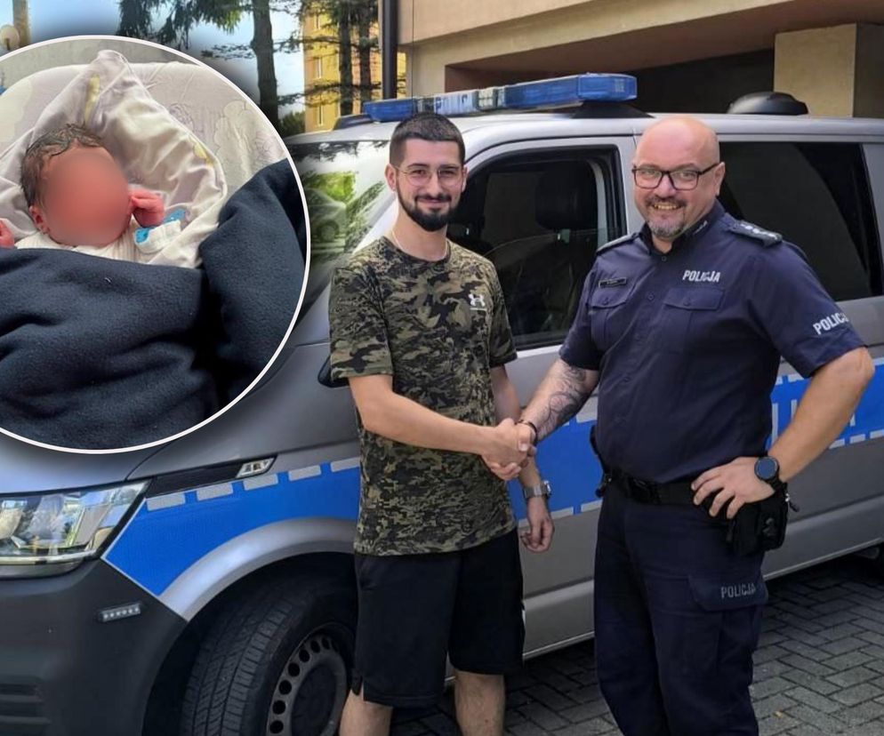 Poród z policyjną pomocą w Pelplinie. Ta historia chwyta za serce!