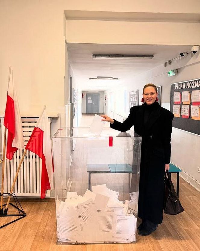 Wybory 2025: Tak Głosują gwiazdy. Zosia Ślotała