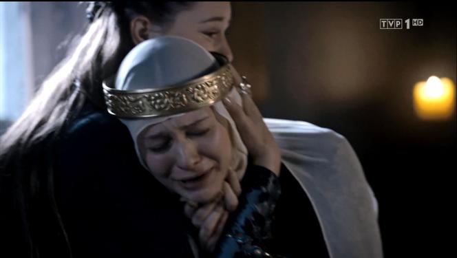 Korona królów odc. 264 - opis, streszczenie: Maria Olgierdówna rozpacza po śmierci męża