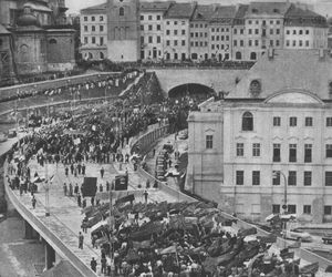 Otwarcie Trasy W-Z w lipcu 1949 roku - jeden z symboli odbudowy Warszawy