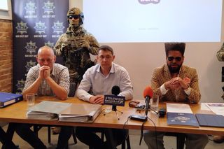 Detektyw Rutkowski spotkał się w Siedlcach z przedstawicielami lokalnych mediów