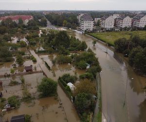 Wrocław - woda przy osiedlu na Stabłowicach 