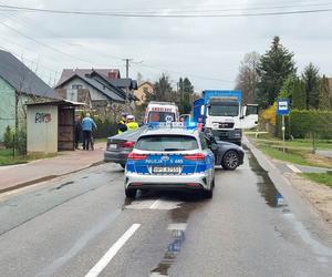 Śmierć na drodze w Ambrożowie. Ciężarówka potrąciła mężczyznę