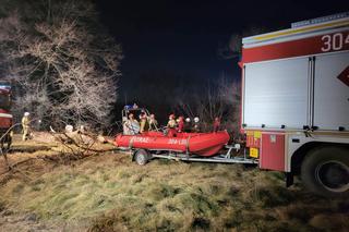 Poszukiwania na rzece wieprz