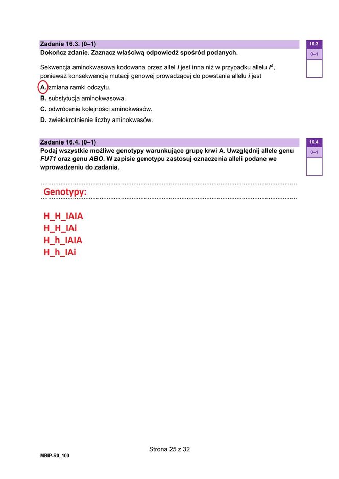 Matura 2025 biologia rozszerzona: ODPOWIEDZI do wszystkich zadań, gotowe rozwiązania matury z biologii rozszerzonej [9.05.2025]	