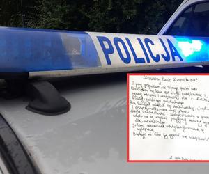 Policja złapała podejrzanego ws. rozporządzenia mieniem. Mieszkanka Torunia przysłała list z podziękowaniami 
