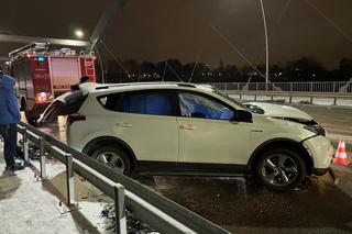 Wypadek na moście heleńskim w Nowym Sączu