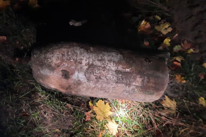 Bomba znaleziona w Suchatówce
