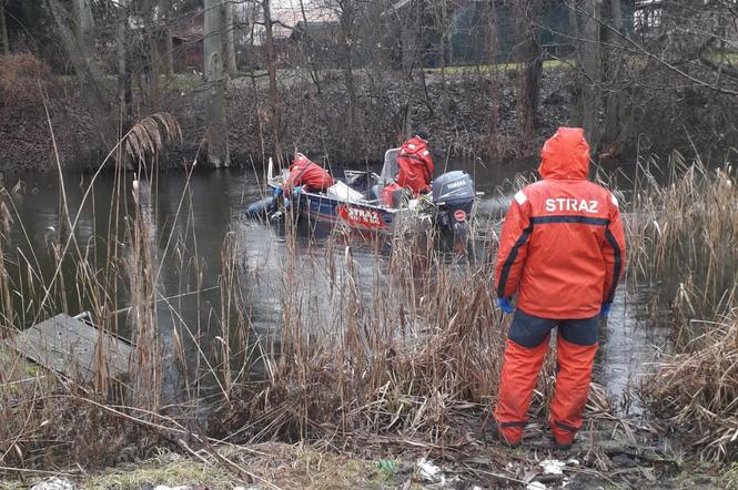 Nurkowie odnaleźli ciało w rzece Wadąg