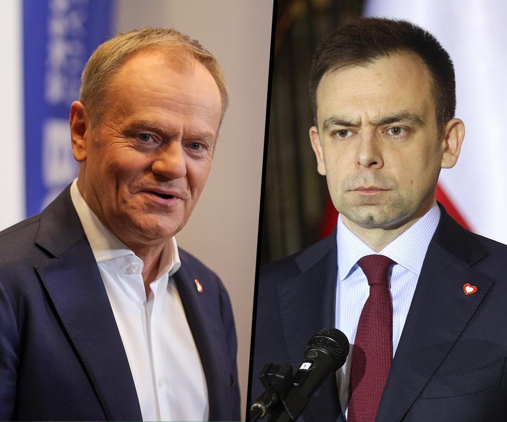 Tusk i Domański