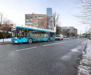 Nowy autobus na testach w Warszawie