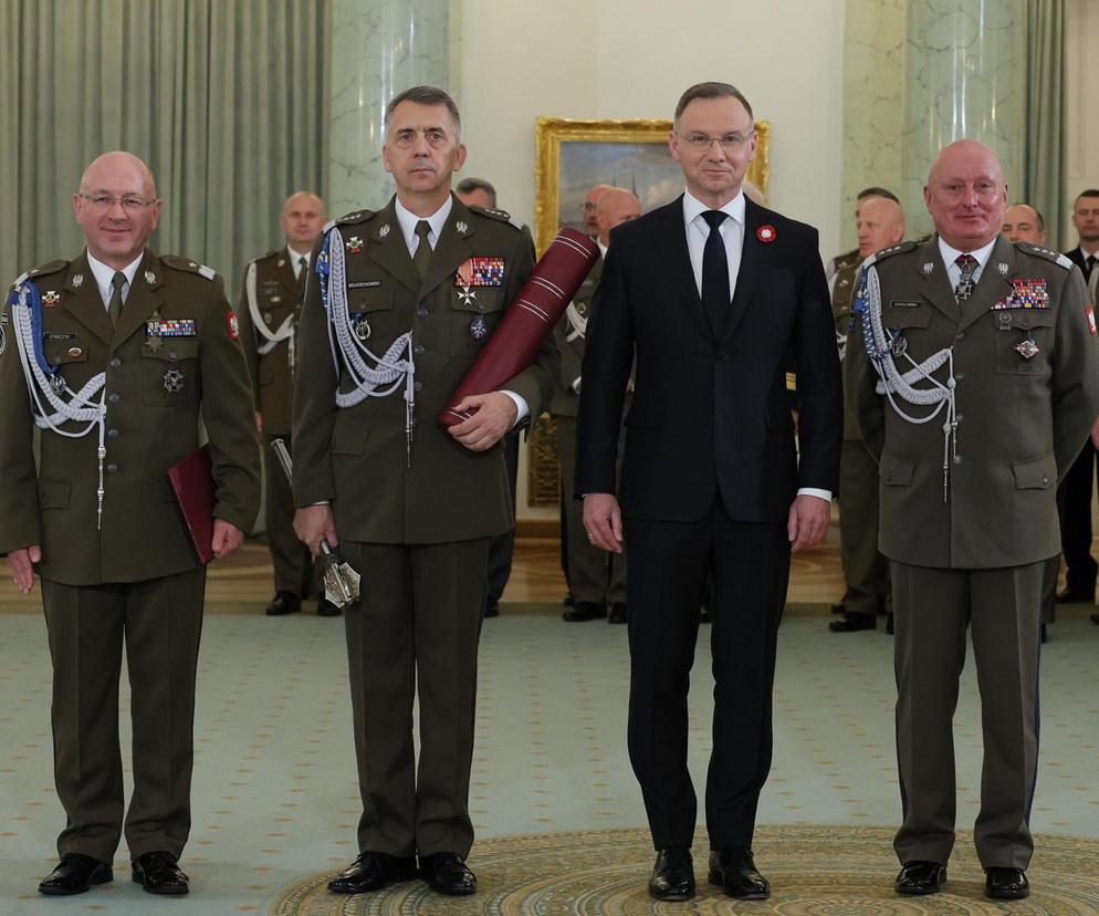 Nowi dowódcy w Wojsku Polskim. Prezydent wręczył nominacje