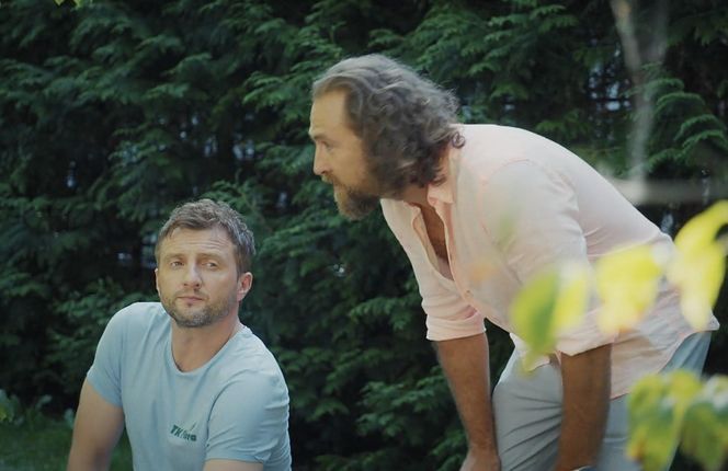 M jak miłość odc. 1777. Tomasz (Ziemowit Wasielewski) - mąż Doroty, Bartek (Arkadiusz Smoleński)