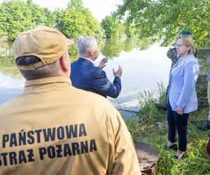 Minister Moskwa walczy ze złotą algą