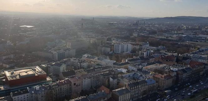 Niesamowita panorama Krakowa ze szczytu Szkieletora!