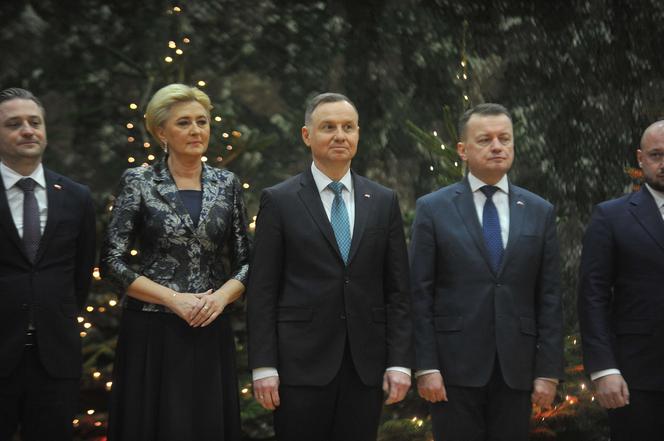 Wigilia prezydenta Andrzeja Dudy z żołnierzami