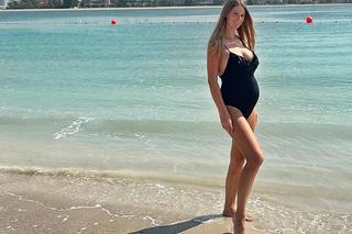 Małgorzata Tomaszewska pokazuje ciążowy brzuszek