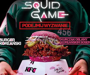KFC i Squid Game łączą siły. Różowy burger BBQ, Hot Wings i Stips - brzmi pysznie!